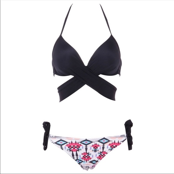 Sexy Two-Piece Push Up Swim Suit - Picture 3 of 5